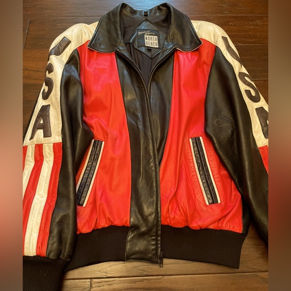 North Beach 🏍️ USA Jacket